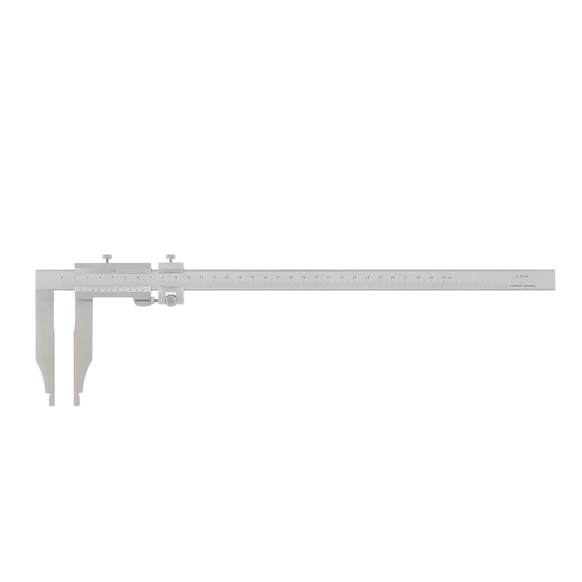 PAC 300 mm - 1/50 -bec 90 mm - inox - réglage fin-vernier monobloc