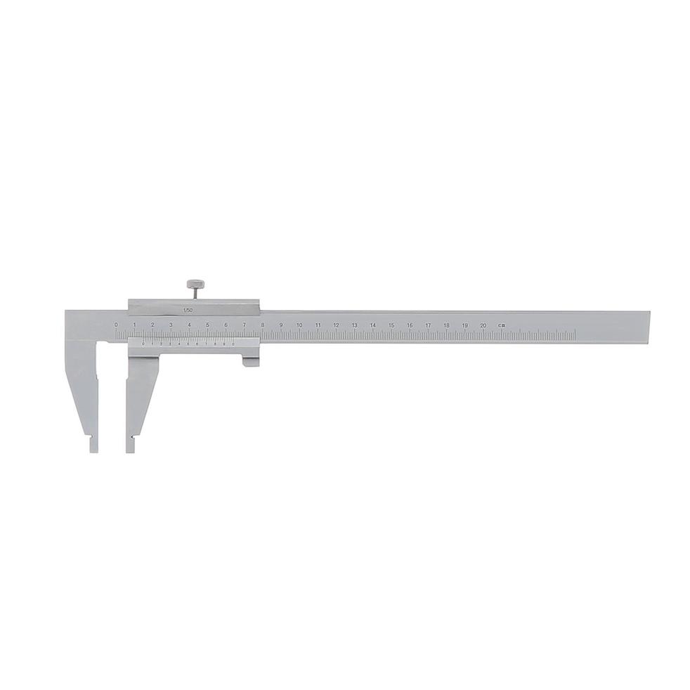 PAC 1/50 - cap 200 - vernier monobloc -bec 60 - acier chromé 