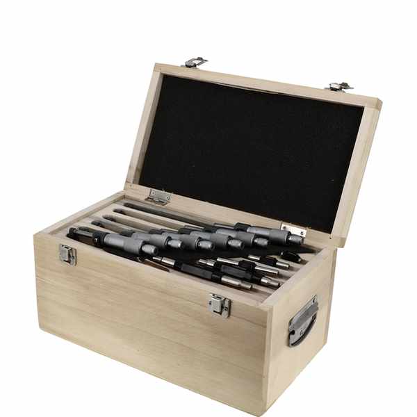 Coffret  6 micromètres ext 1/100 -de 0 à150mm