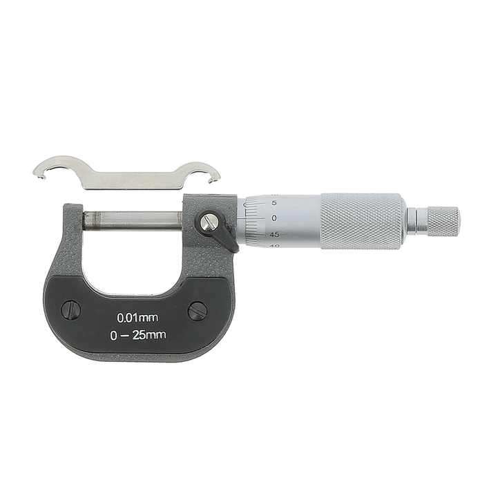 Micromètre extérieur 1/100 - cap 0-25  touche 6,5  mm
