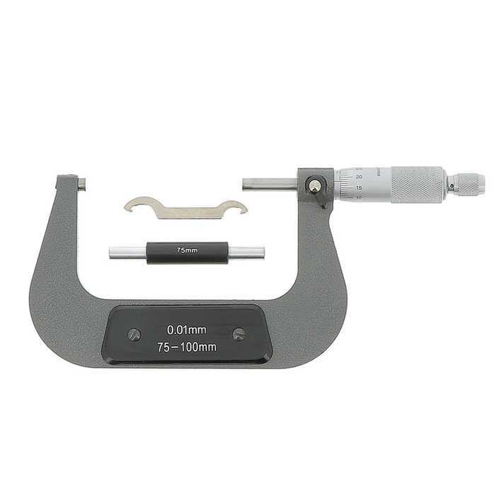 Micromètre extérieur 1/100 - cap 75-100-  touche 6,5  mm