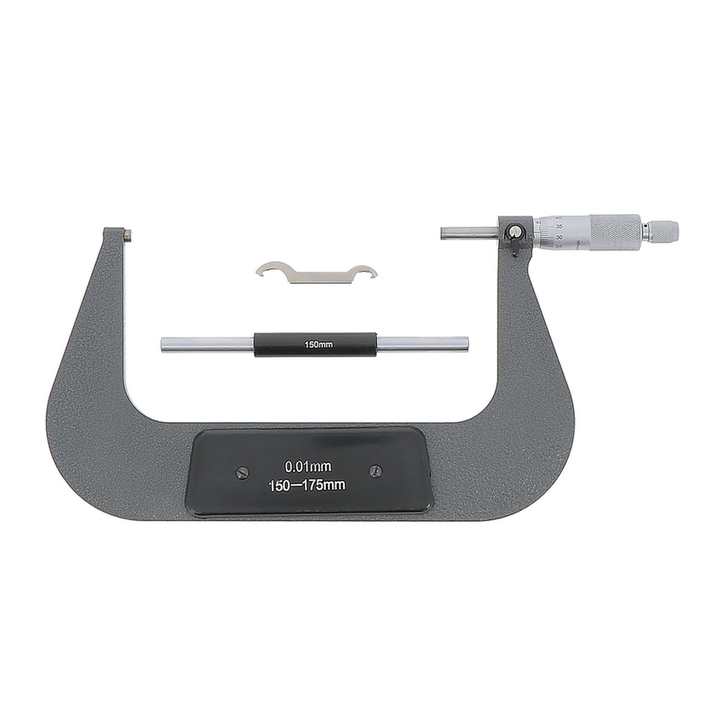 Micromètre extérieur 1/100 - cap 150-175-  touche carbure 8  mm
