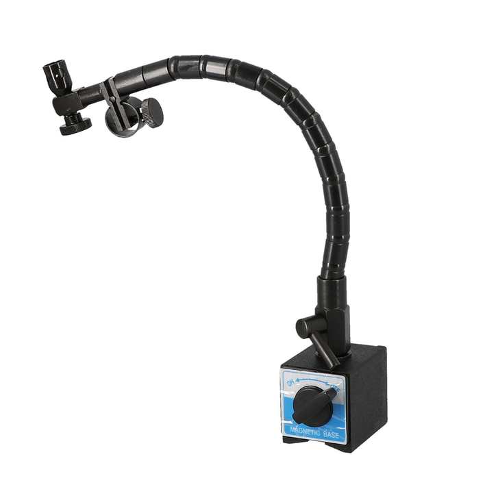 Support comparateur bras flexible - H max 350 - base 60 KG 65*50*55
