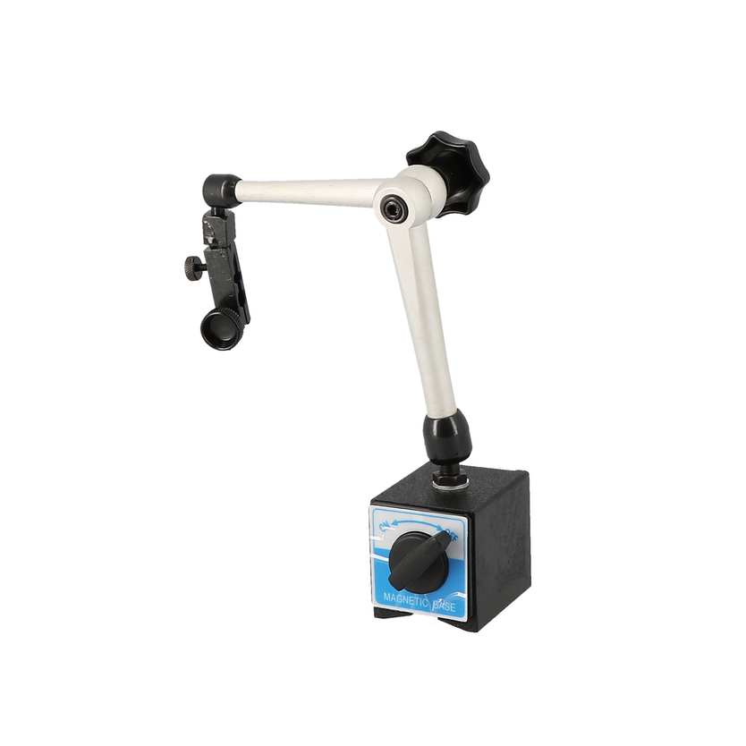 Support comparateur serrage central parcame - H Max 280 - base 80Kg