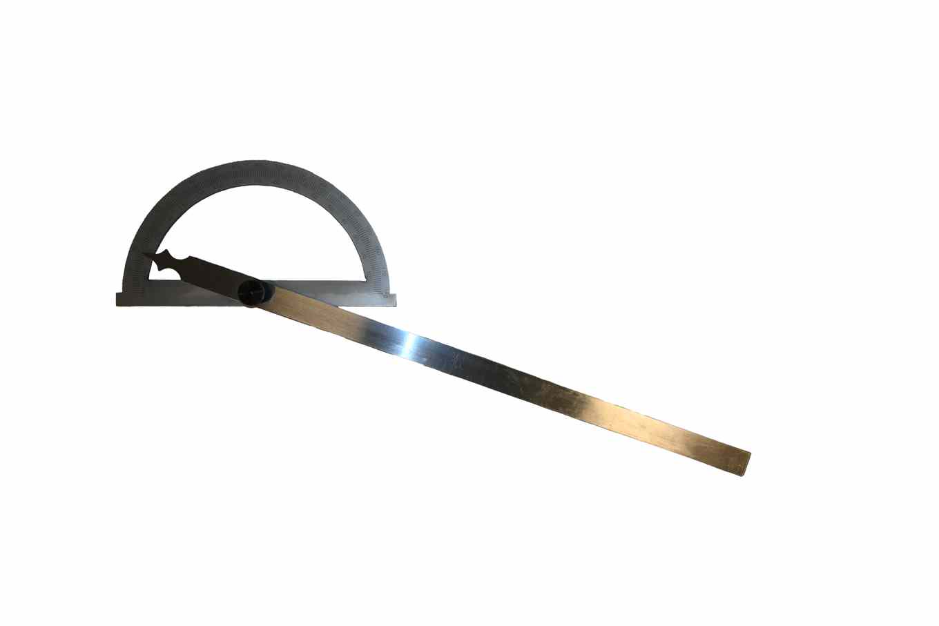 Rapporteur d\'angle grand secteur Ø300 règle lg600mm