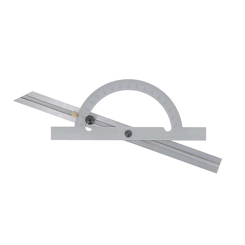 Rapporteur d\'angle  Ø 150 - règle coulissante 300 mm