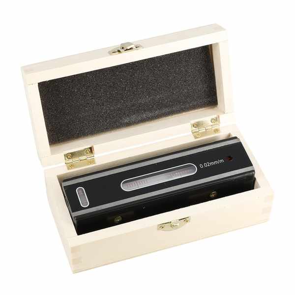 Niveau droit fonte 0,02mm/m - 150mm -coffret