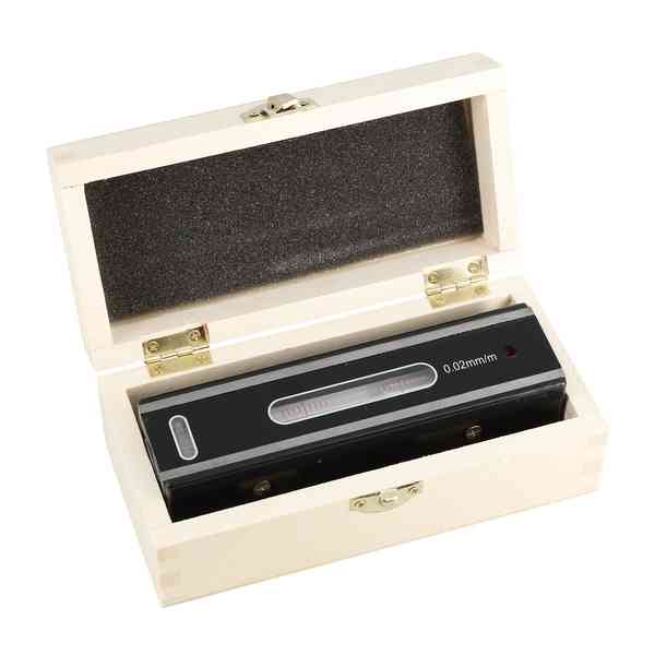 Niveau droit fonte 0,02mm/m - 200mm - coffret