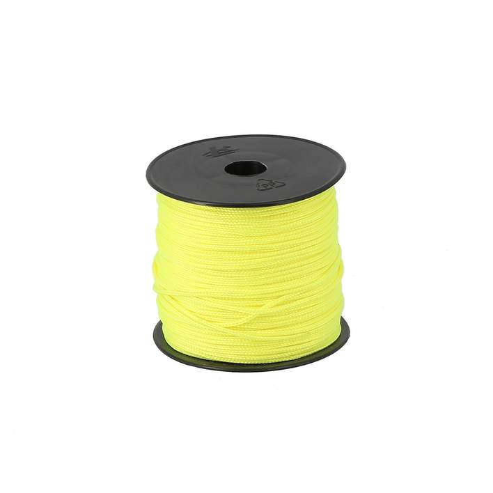 Cordeau nylon  Ø 1.5mm - fluo tressé - 70M 