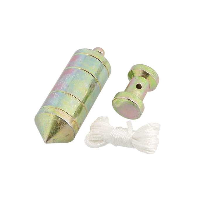 Fil à plomb- guide aimanté - bichromaté- 1000Gr - diam 38 - lg 125 