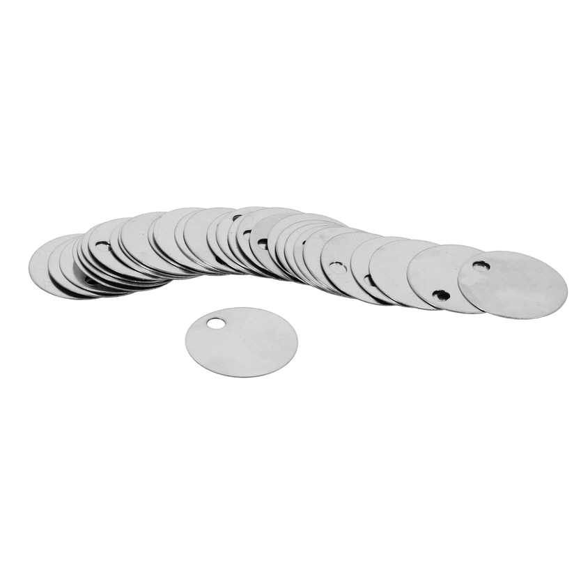 100 jetons diam.30mm ALU vierges