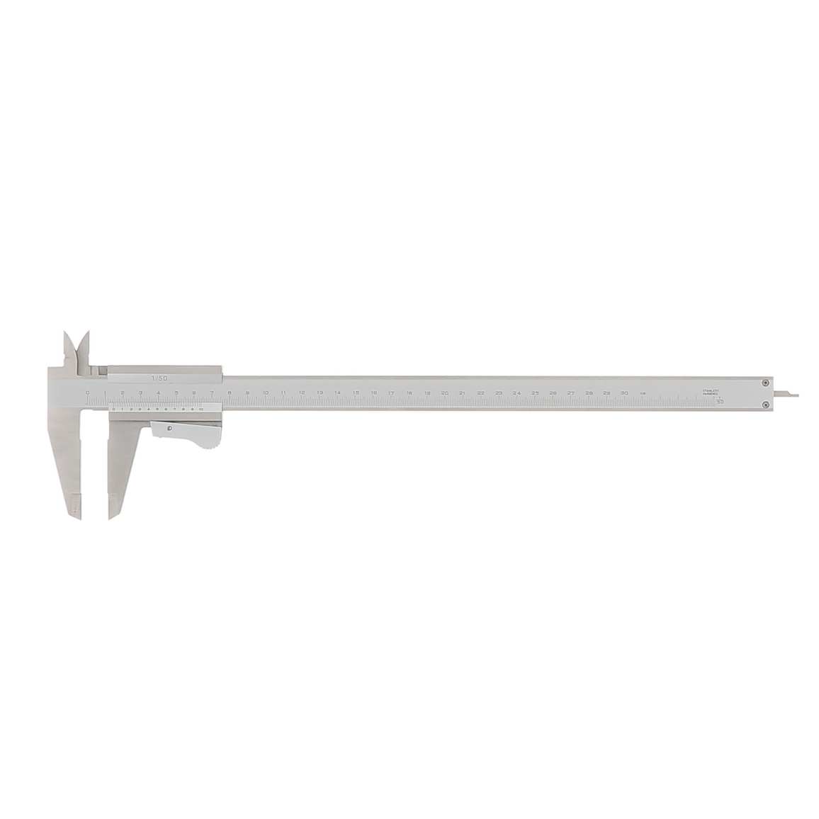 PAC 1/50 inox - cap300 -vernier monobloc- autolock-2 becs