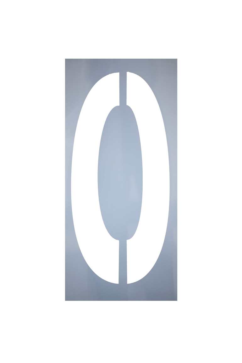 Pochoir lot de 10 chiffres 120cm - 291N