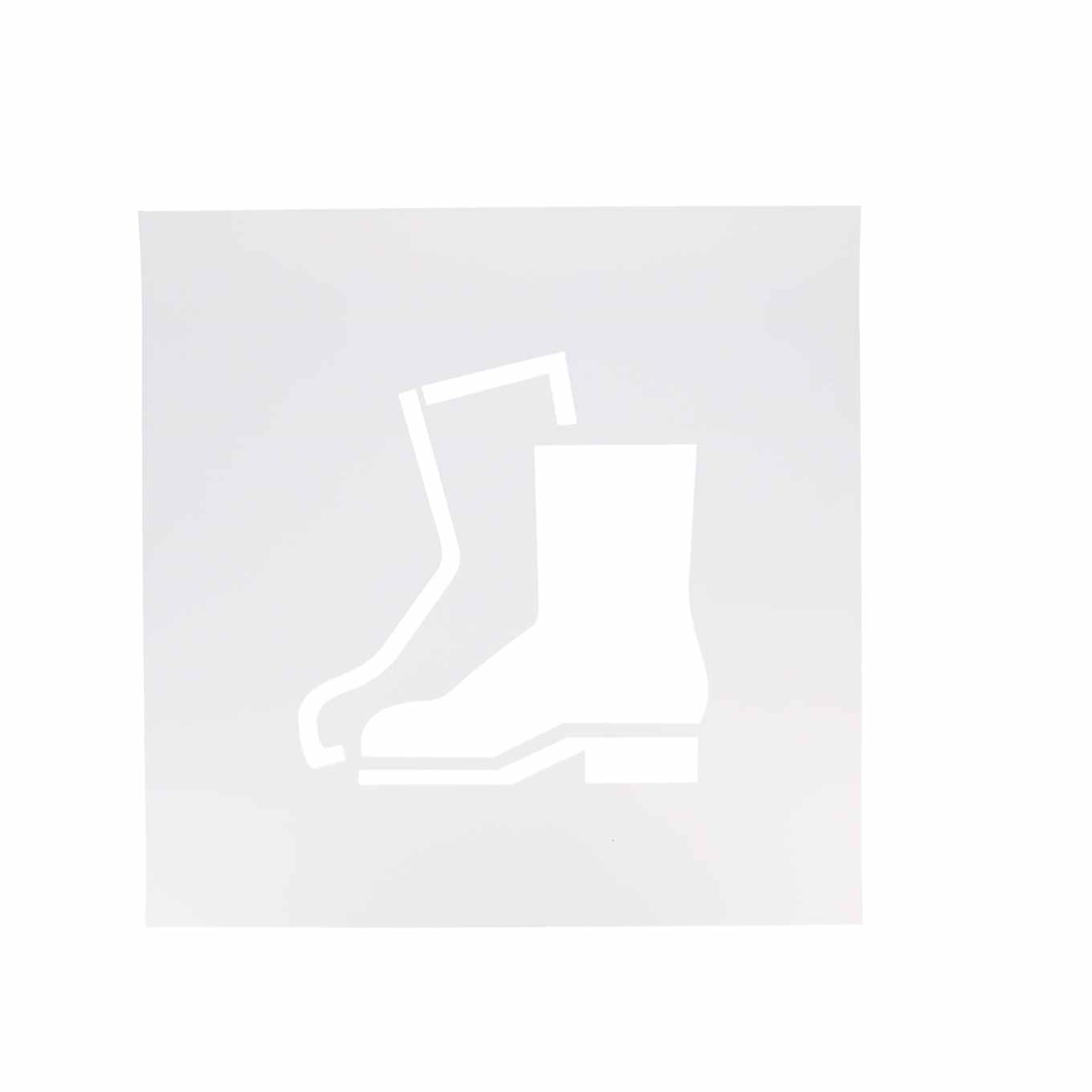 Pochoir port chaussures 30 cm - 269N