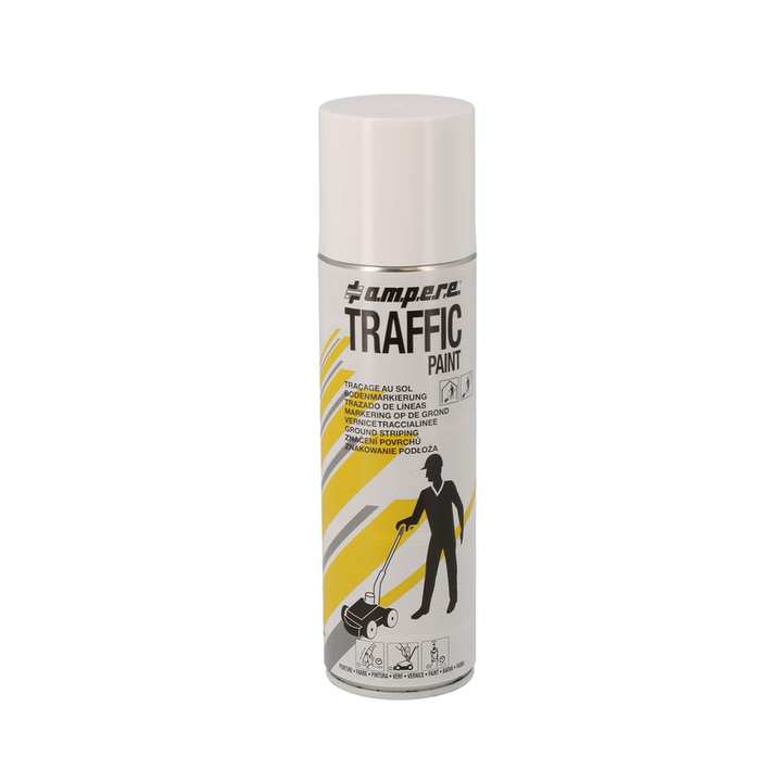 Aérosol de peinture traçage et pochoir BLANC 500ml