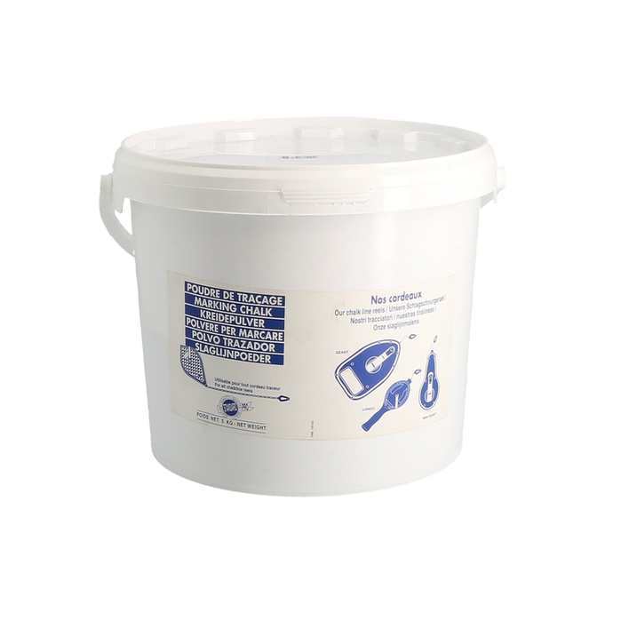 Seau de poudre de traçage bleu 5Kg