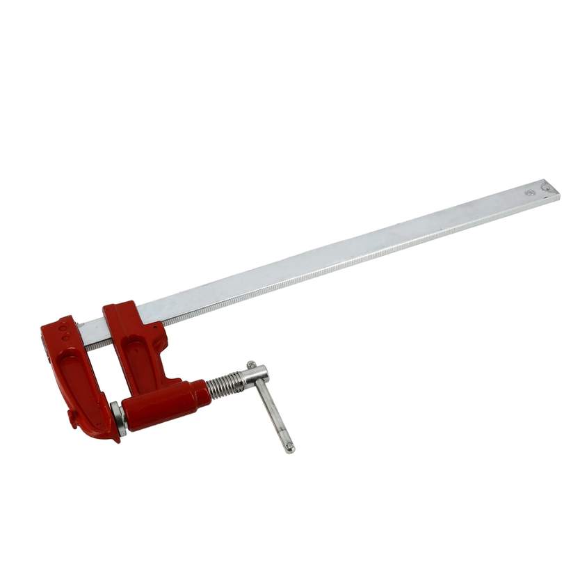 Serre joint à pompe section 30X8 saillie90mm cap.40 cm