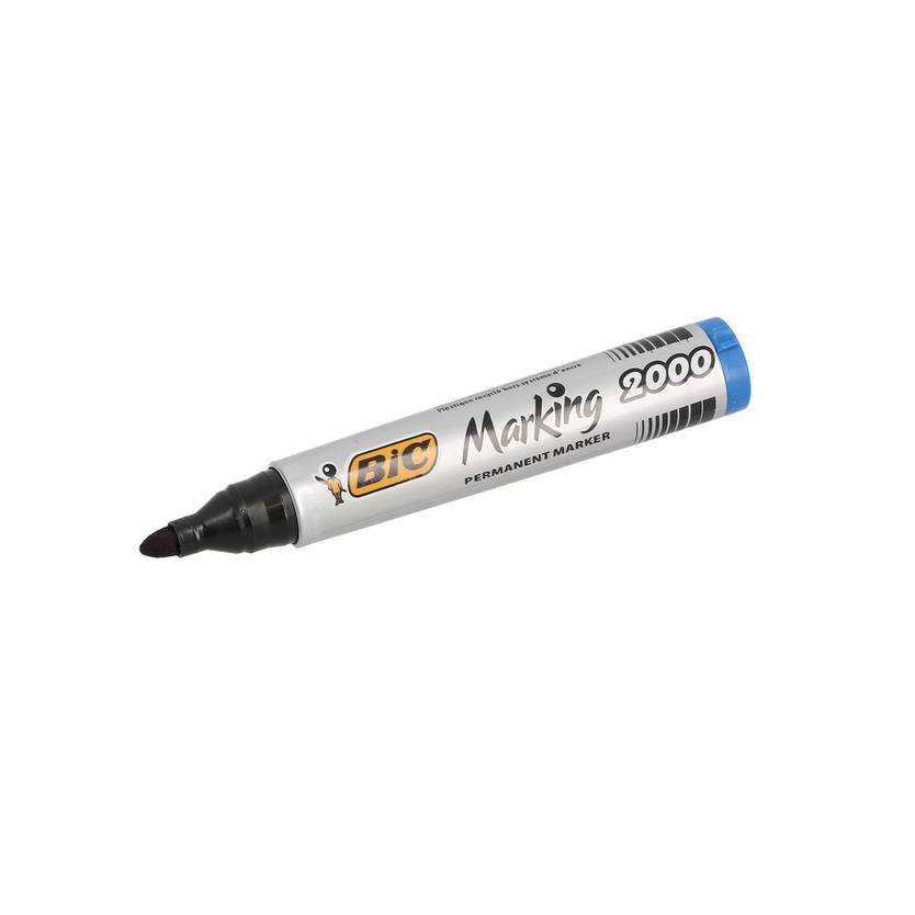 Feutre - bleu - pointe ogive 1.7mm - corps plastic- 2000