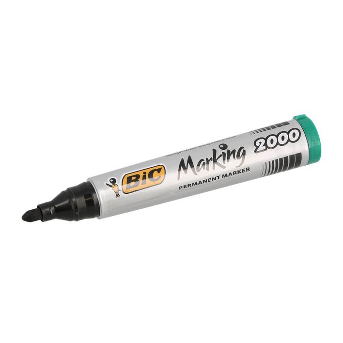 Feutre - vert - pointe ogive 1.7mm - corps plastic- 2000