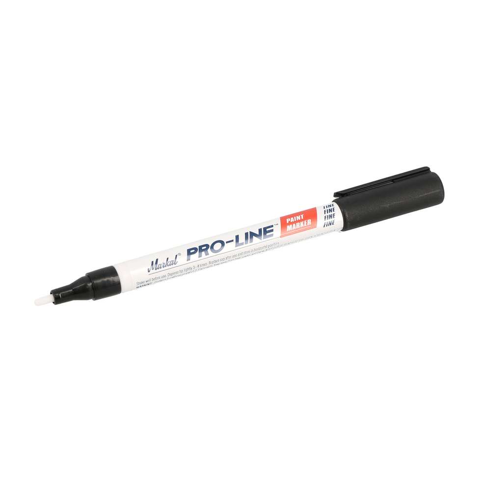 Feutre à pompe - noir - pointe ronde 2 mm - peinture indélébile