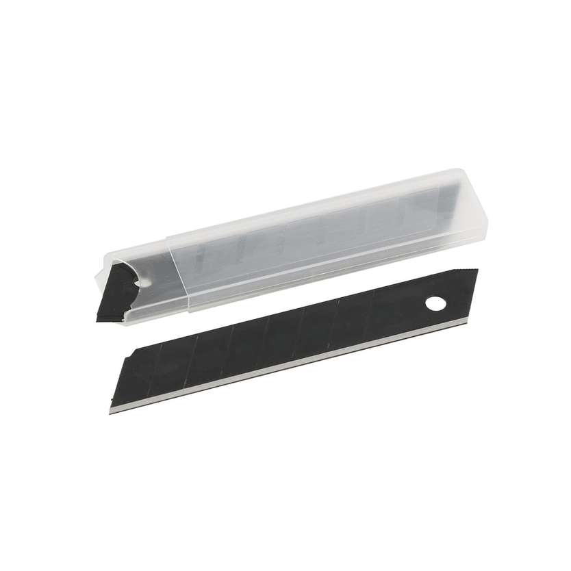 Etui de 10 Lames noires 18 mm - sécables