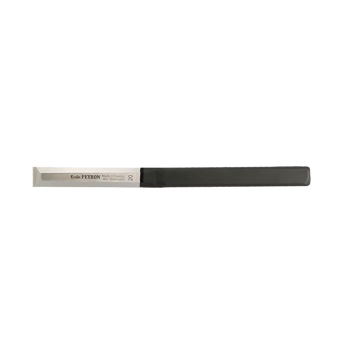 Ciseau de charpentier - tranchant 20 mm - acier au chrome 