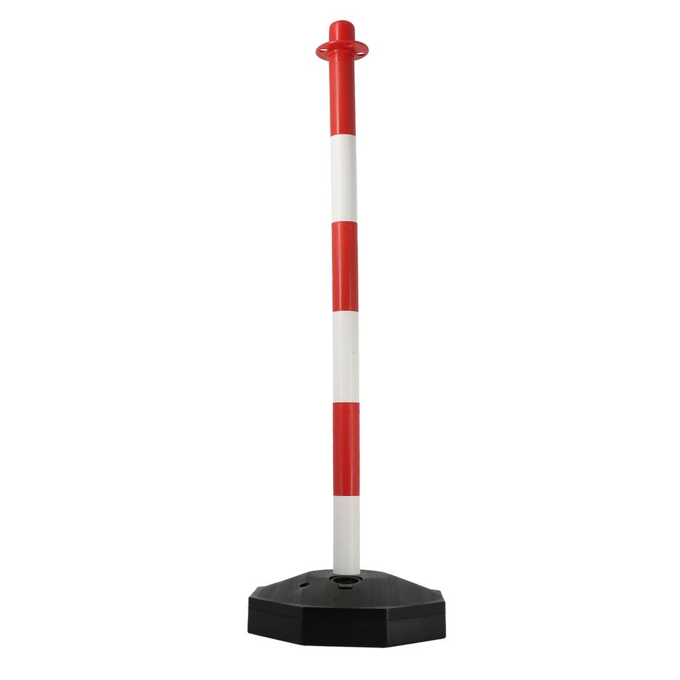 Poteau support chaîne bicolore HT900mm Poids 675g 