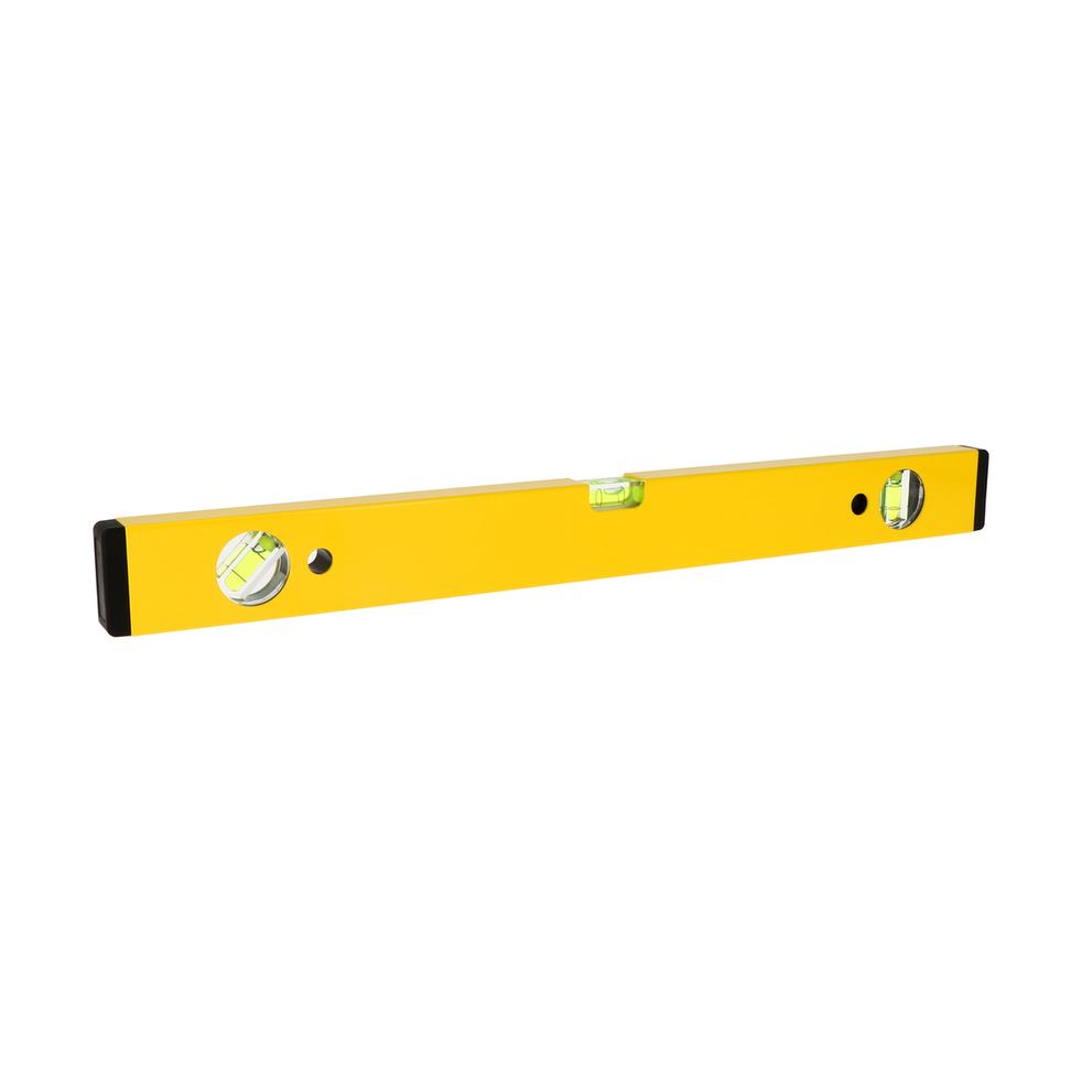 Niveau  profil alu jaune 500 mm - 3 fioles