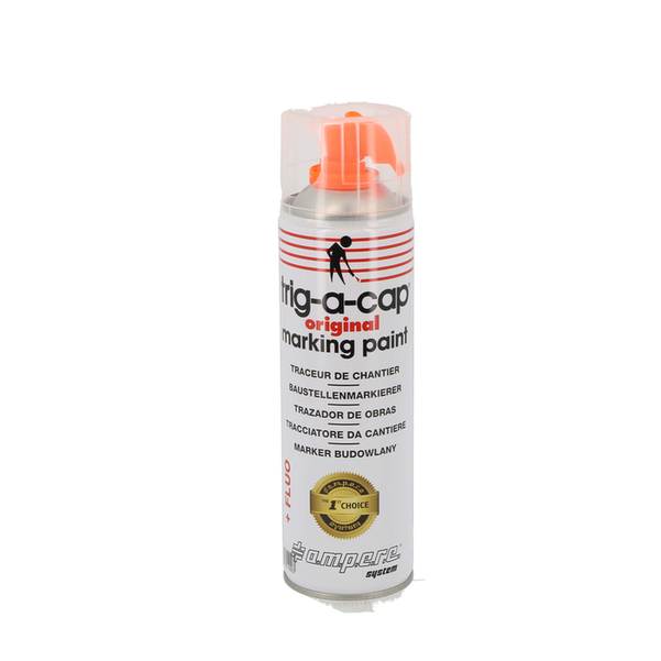 Traceur de chantier Orange Fluo 500ml 