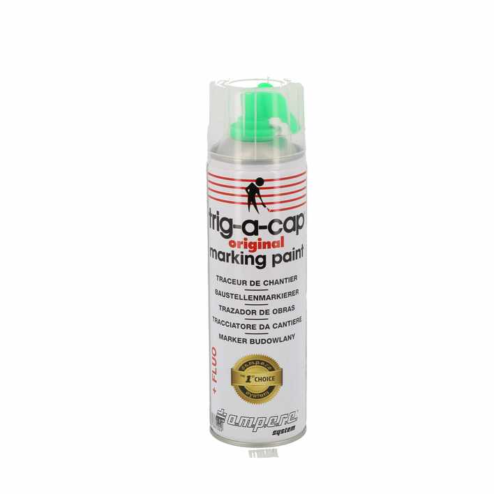 Traceur de chantier Vert Fluo 500ml 