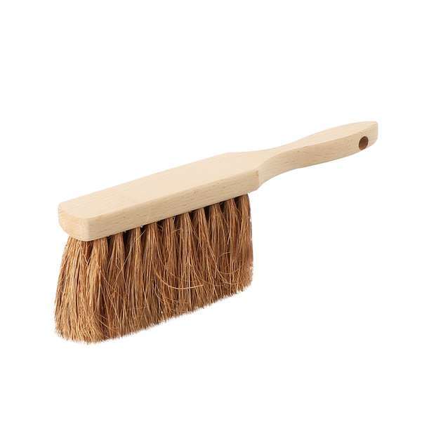 Balayette coco - manche court - Lg 29 cm - 4 rangs - sortie 80 mm