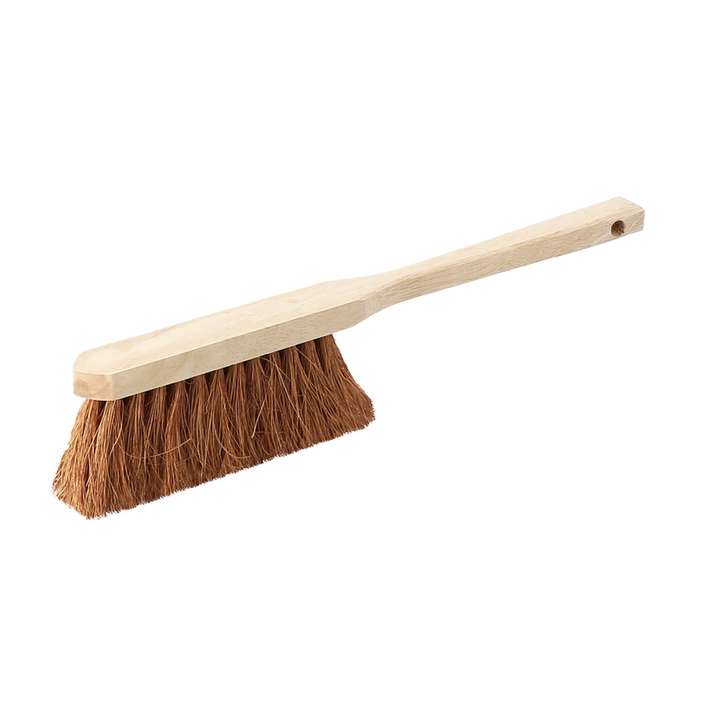 Balayette coco - manche long - Lg 45 cm - 3 rangs - sortie 80 mm