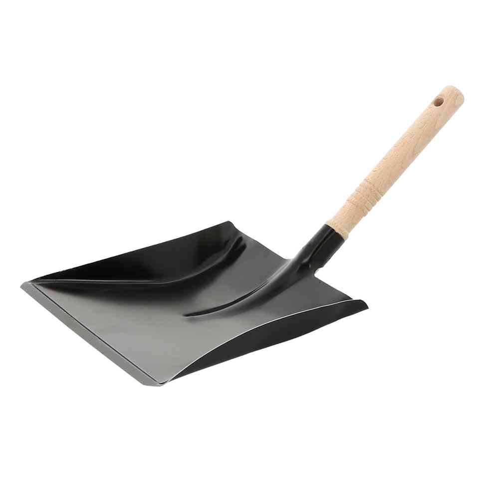 Pelle à poussière métal finition epoxy - 47 cm - manche diam. 8mm