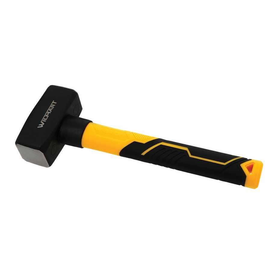Massette tête forgée -1,25 kg -Emmanchement droit-manche trimati
