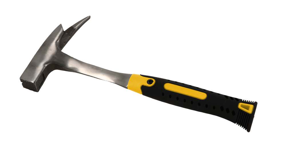 Marteau charpentier monobloc manche caoutchouté