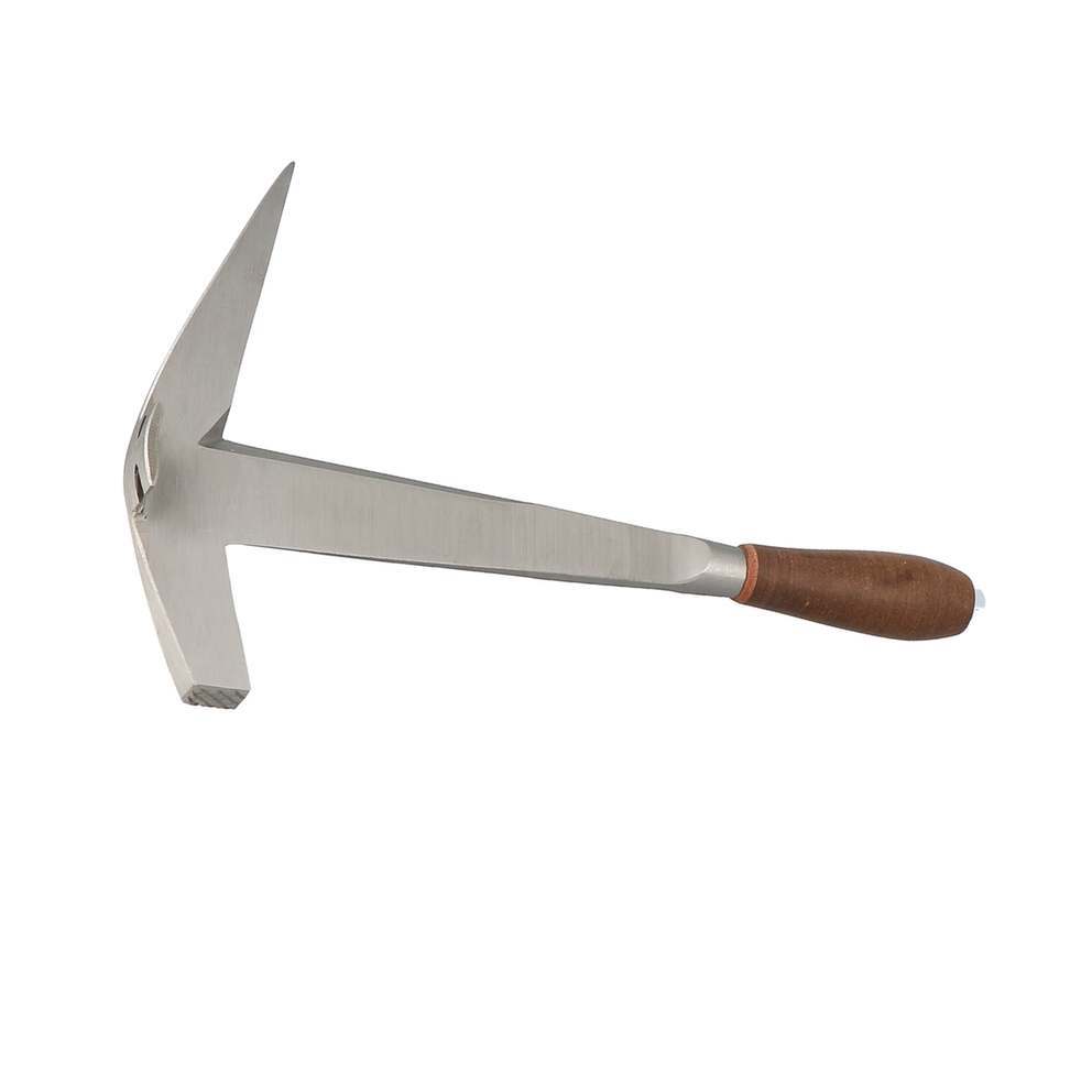 Marteau couvreur droit allemand - manche cuir-2 tire clous 
