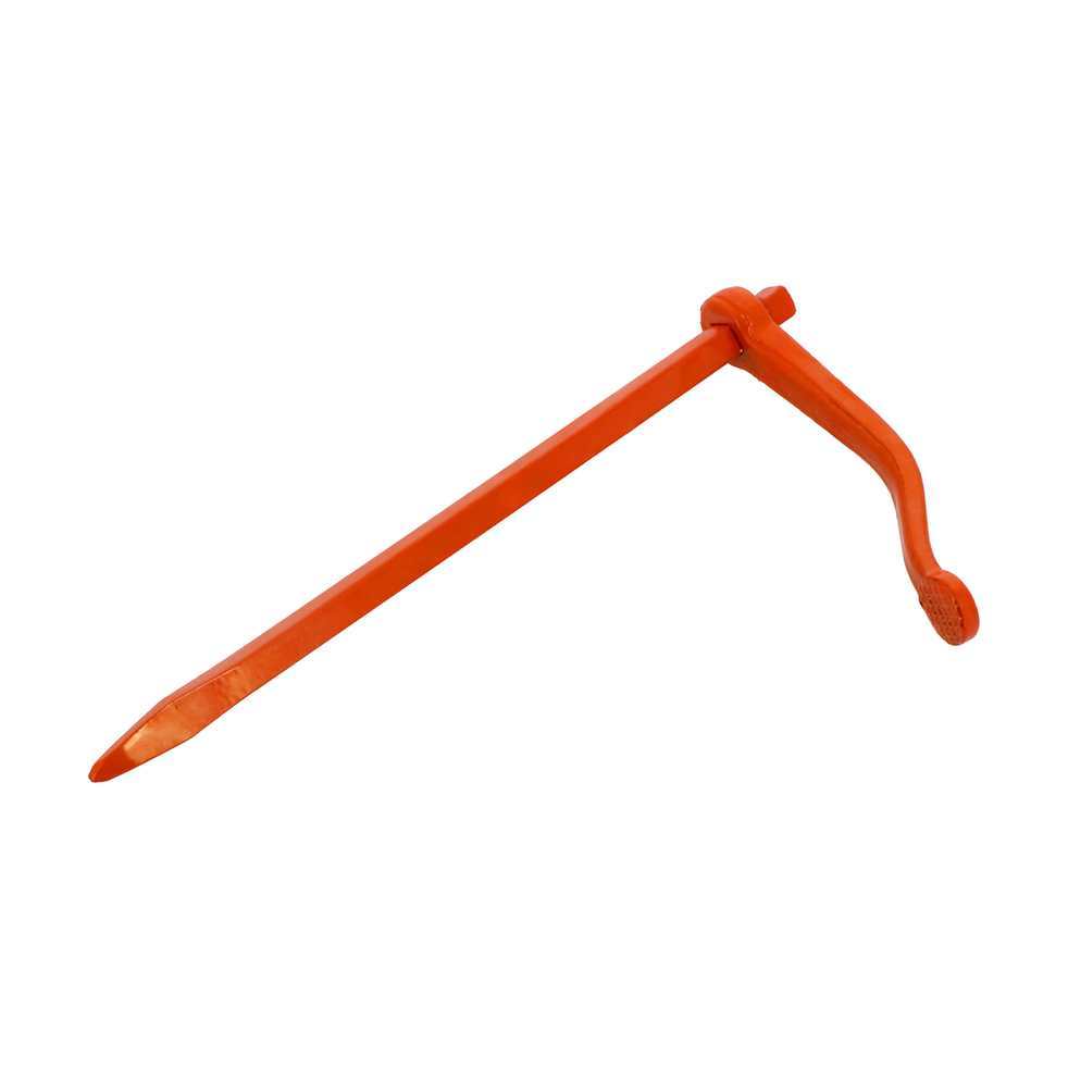 Chevillette carrée 250 x 10 - valet rond UV 10 