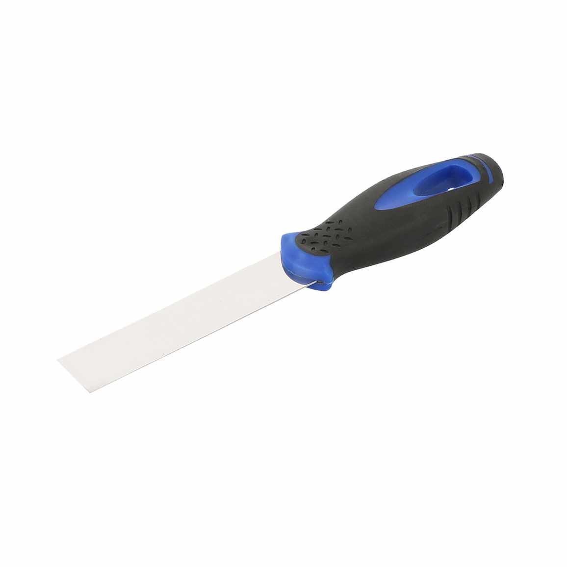 Couteau Américain lame galbée inox 20mm=- manche bi matière 