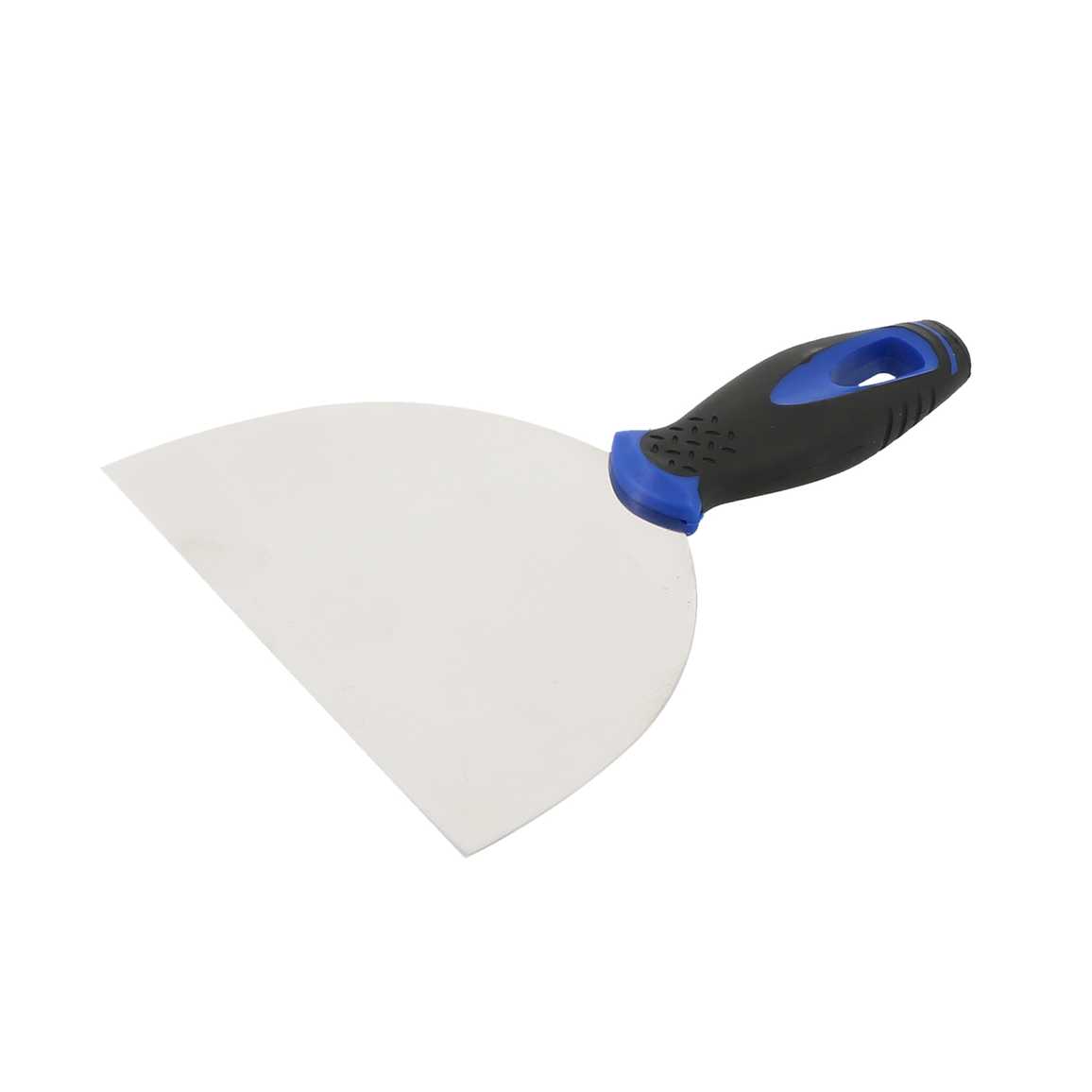 Couteau Américain lame galbée inox 150mm=- manche bi matière 
