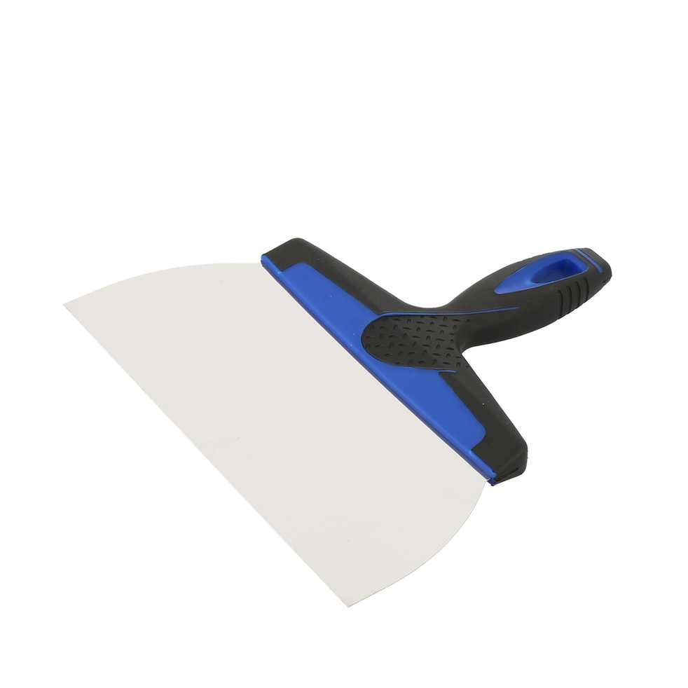 Couteau à enduire 240mm - Lame inox galbée - Manche bi mat.