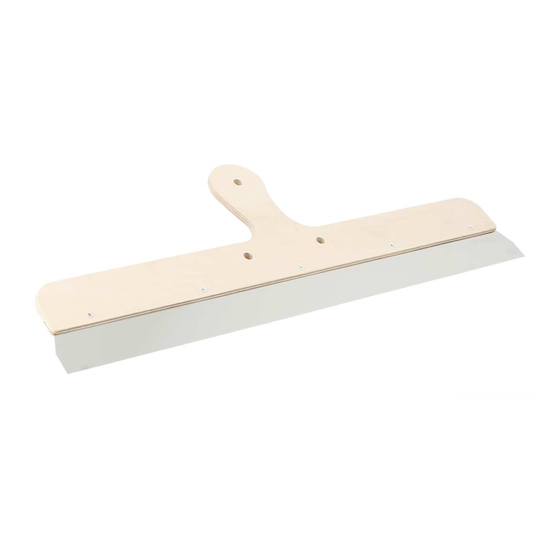 Couteau à enduire 60cm - Lame inox - Manche bois marine