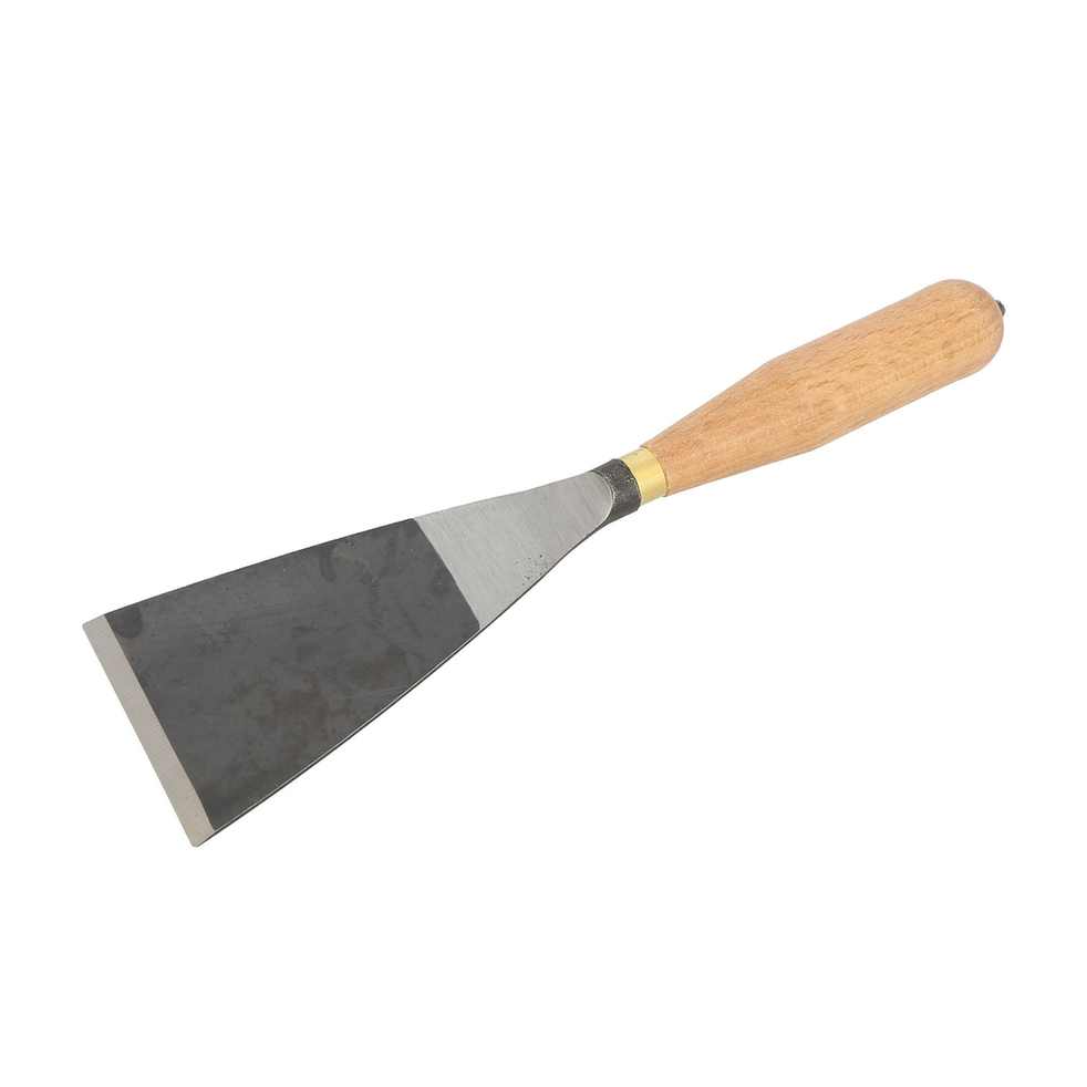 Riflard de maçon - lame acier 107mm - manche bois 