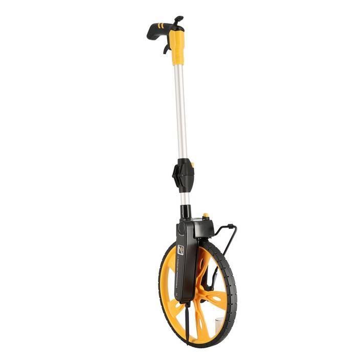 Odomètre roue ABS 32 cm- compteur 9999.1 M - manche repliable 