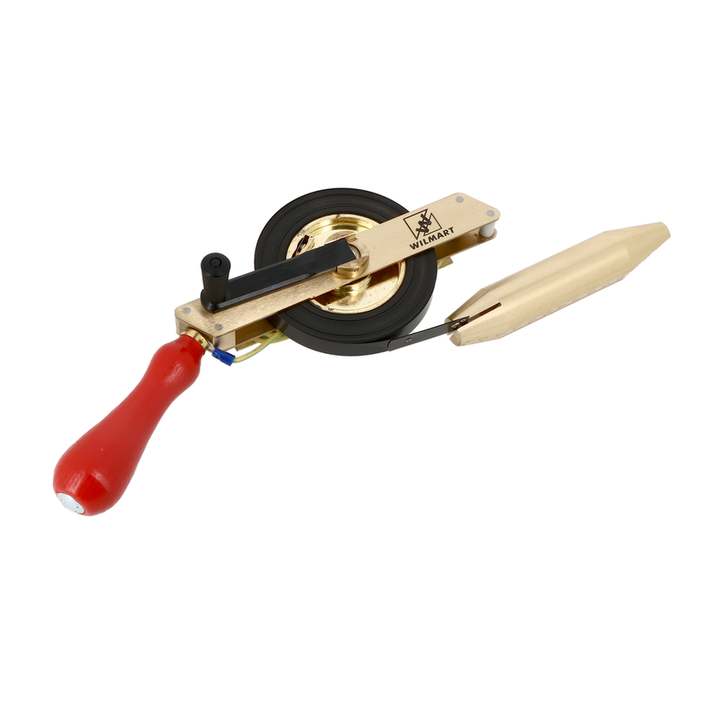 Sonde 20M-Etrier laiton-ruban noir-précision1.5mm/20M-terre-valise