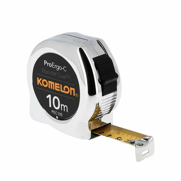 10M X 25mm-ERGO C - boîtier ABS chromé - ruban rev nylon PEC105 