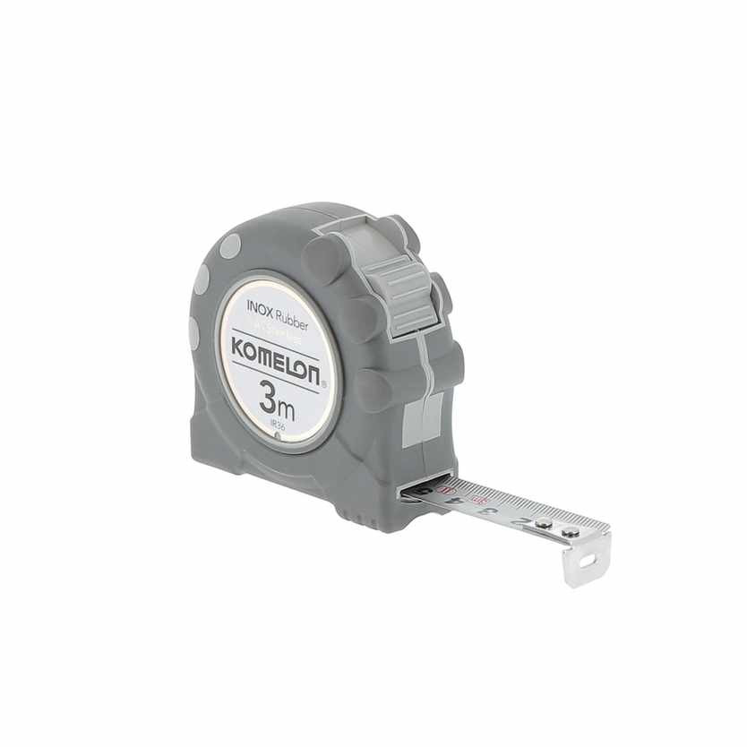 3M X 16mm - INOX - boîtier ABS co-moulé - ruban revêtement nylon IR36