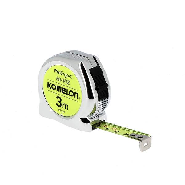 +3M X 16mm - ERGO hi viz - boîtier ABS chromé-ruban visibility PEV36
