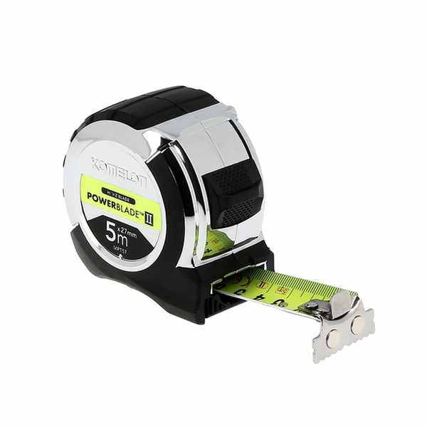 5Mx27mm -POWER B- boîtier chromé comoulé- ruban high visibility MPT57