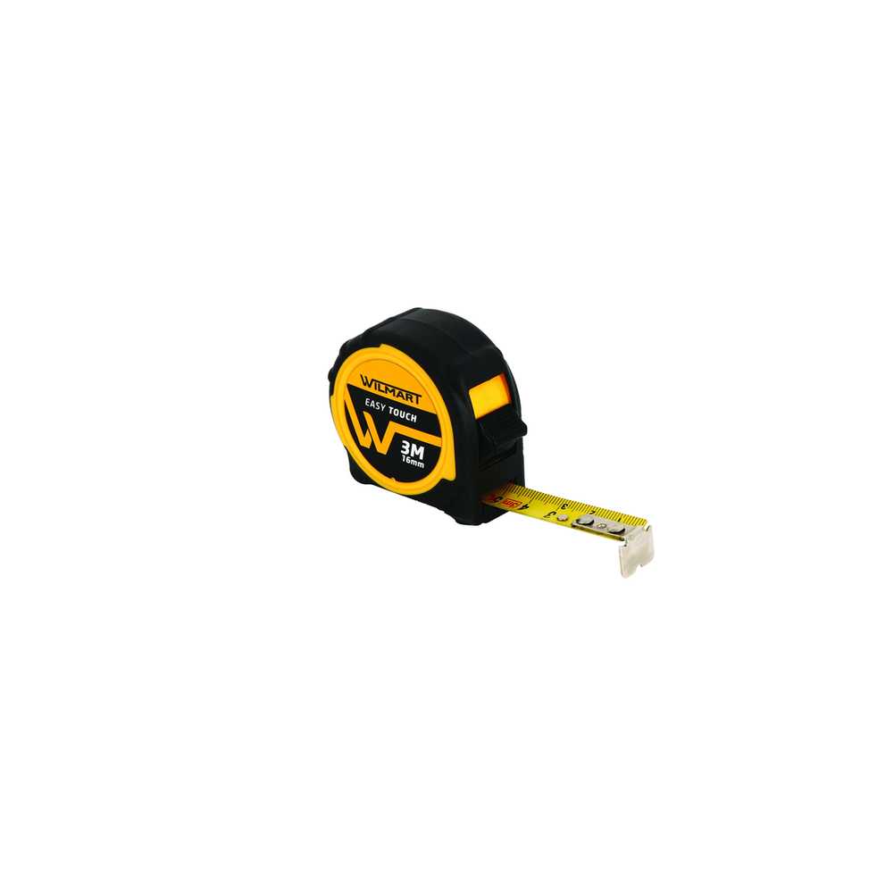 3M16mm -EASY.TOUCH - boitier bi-matièrenoir/jaune -double stop-clip sous blister