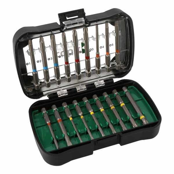 Coffret de 18 embouts avec couleur Torsion 70 mm 
